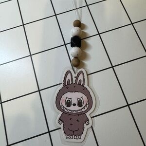 Handmade Tofee Labubu Charming Car Hanging Ornament